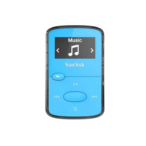 SanDisk Clip Jam MP3-Player mit microSD-Karte und FM-Tuner, 8 GB ...