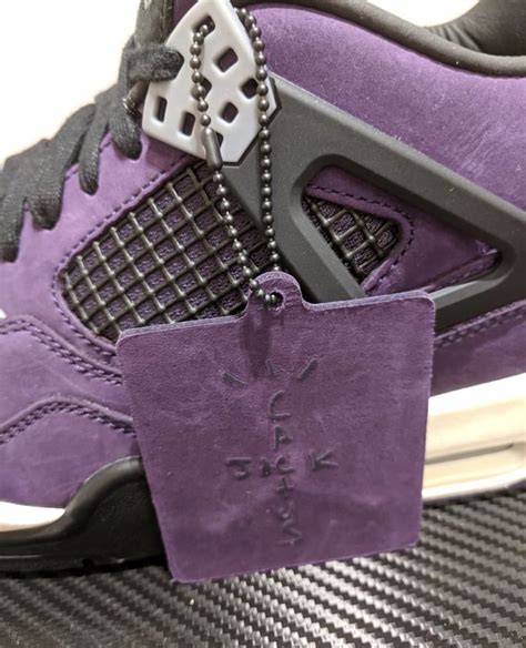 Travis Scott Air Jordan 4 Purple | SneakerFiles