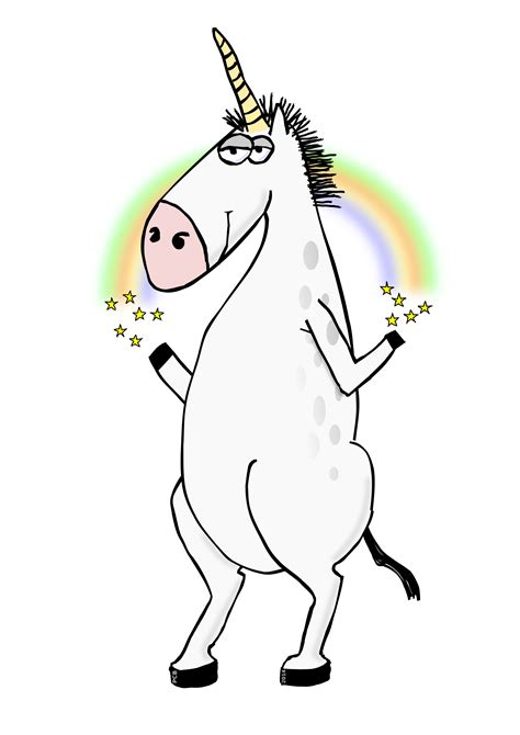 Unicorn with Rainbow vector clipart image - Free stock photo - Public Domain photo - CC0 Images