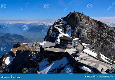 Pilatus in Switzerland, Mount Pilatus Stock Image - Image of cold, adventure: 110393853