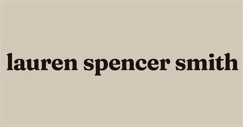 merch - Lauren Spencer Smith