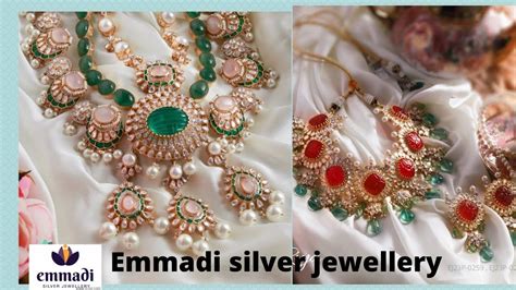 Emmadi silver jewellery designs 2022/ Riya collections of emmadi ...