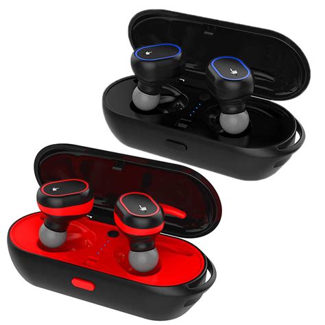 Bluetooth Wireless Earphone Headset Twins Earbuds Portable Waterproof ...