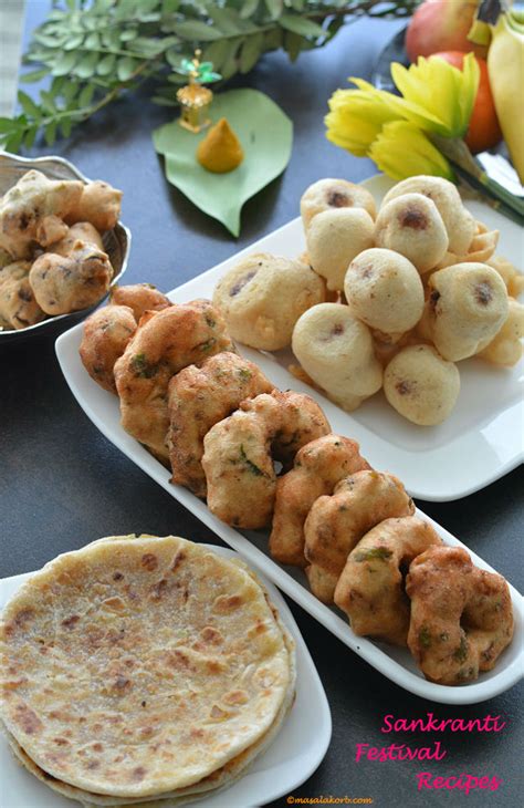 Sankranti Festival Recipes | Pongal Recipes - Masalakorb