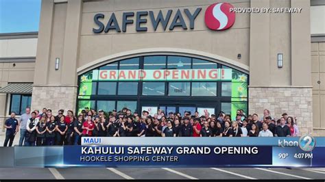 Safeway Grand Opening on Maui | KHON2