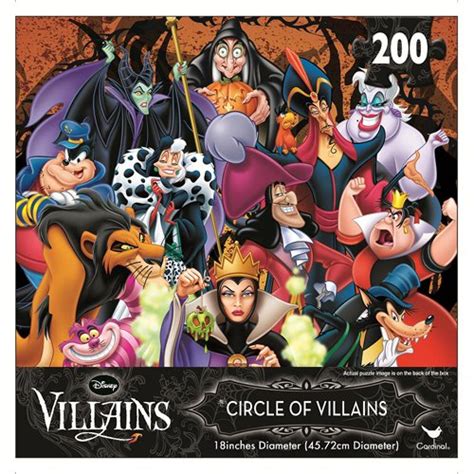 Disney Circle of Villains 200 Piece Puzzle - Epic Kids Toys