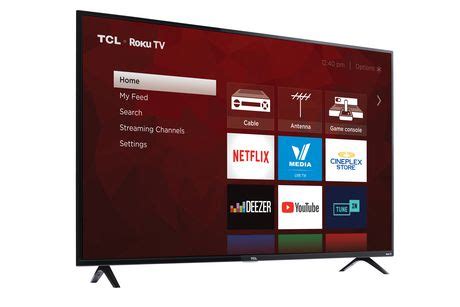 TCL 55" 4K UHD HDR LED Roku Smart TV - 55S421 | Walmart Canada