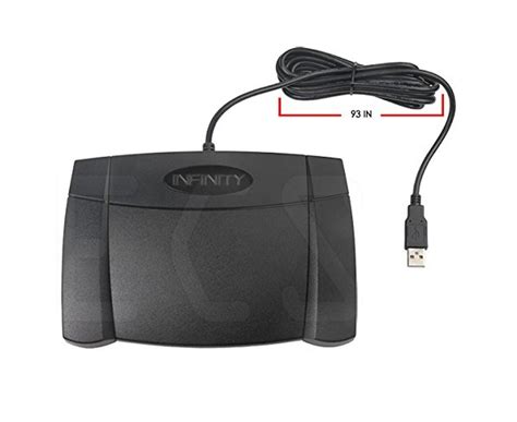 Infinity VEC IN-USB2 Transcription USB Foot Pedal - by Soundtech – Voice Recognition Australia