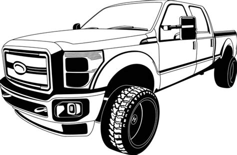 Pickup Truck Offroad Lifted Trucks SVG Pickup Truck Clipart | Etsy