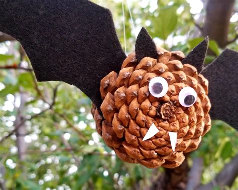 Pine Cone Bat For Kids - Pine Cone Crafts For Kids and more