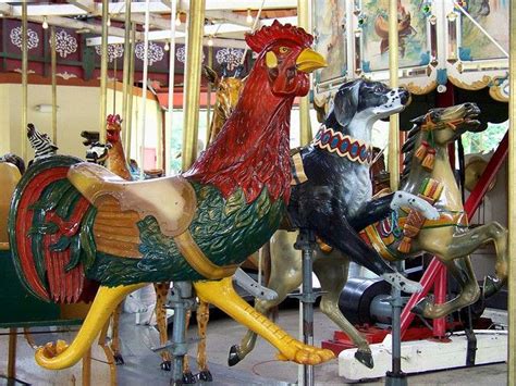 Carousel Rooster | Animals, Mary go round, Carousel