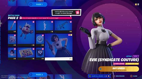 Evie Fortnite Skin: Chapter 3 Season 3 Skins And Battle Pass Skins