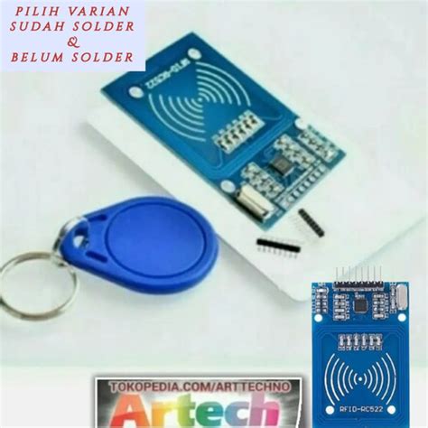 Jual RFID - RC522 module / Rfid Module - SUDAH SOLDER - Kota Bogor ...