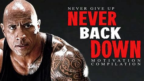 Never Stop and Back Down - (Motivational Video) - Noble Thoughts