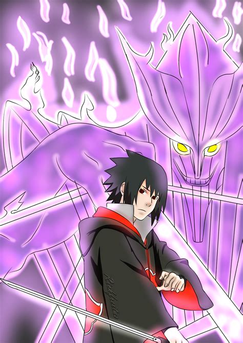 Sasuke susano fanart RickStilinski - Illustrations ART street