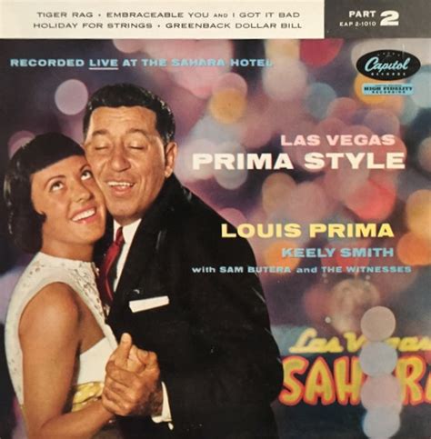 Louis Prima, Keely Smith & Sam Butera Albums | musiceureka