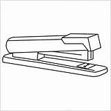 Stapler Coloring Pages For Kids To Print Sketch Page sketch template