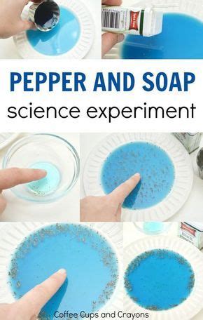 Magic Pepper and Soap Experiment | Science experiments for preschoolers ...