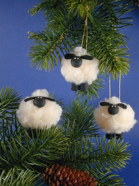 Lamb/sheep Ornament - Etsy | Sheep crafts, Felt christmas decorations, Christmas ornaments