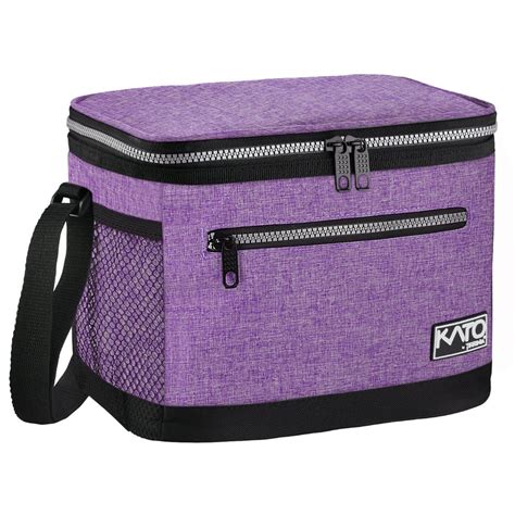 Insulated Lunch Bag for Women Men, Leakproof Thermal Reusable Lunch Box ...