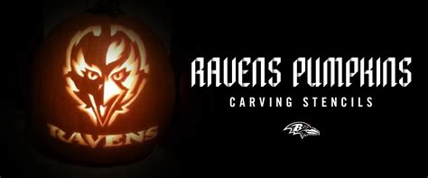 Ravens Halloween Pumpkin Carving Stencils | Baltimore Ravens ...