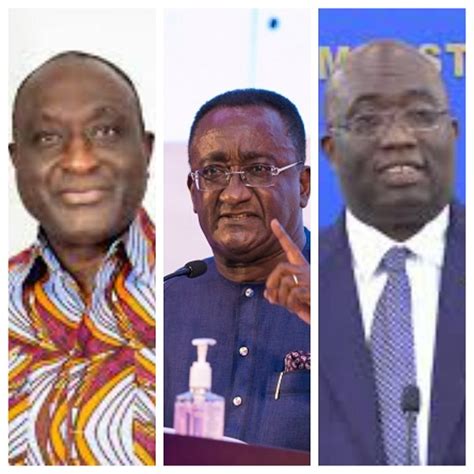 The 3 'official' contenders in the NPP flagbearership race