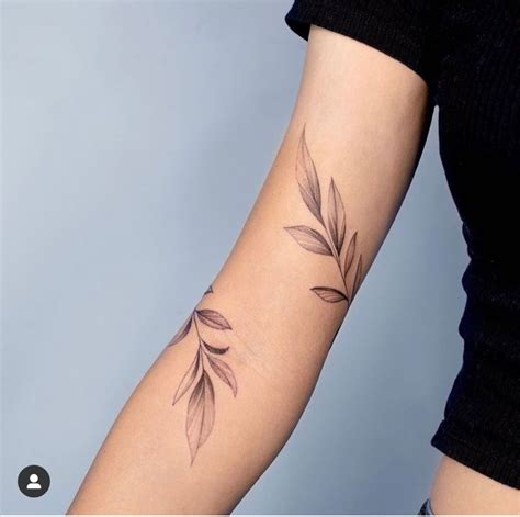 🌿🌿🌿 | Around arm tattoo, Wrap around tattoo, Leaf tattoos