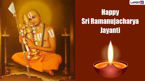 Sri Ramanujacharya Jayanti 2022 Greetings, Images & HD Wallpapers for Free Download Online ...