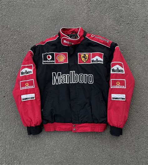 Ferrari × Marlboro × Vintage Marlboro Ferrari Vintage F1 Vodafone Racing Jacket Vintage | Grailed