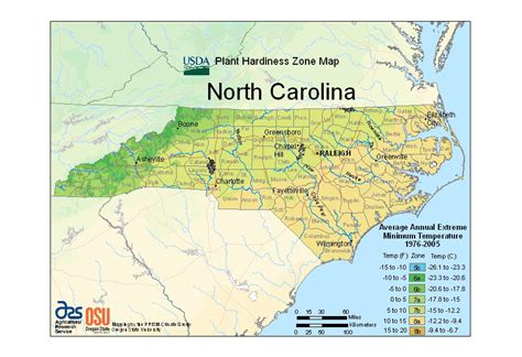 Plant Hardiness Zones | North Carolina Climate