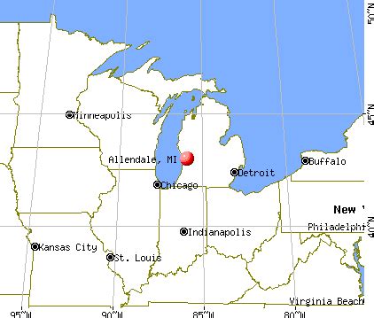 Allendale, Michigan (MI) profile: population, maps, real estate ...