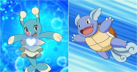 Pokémon: Every Water Starter Second Stage Evolution, Ranked