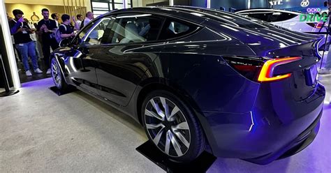 Munich Motor Show 2023: Tesla Model 3 Facelift Revealed