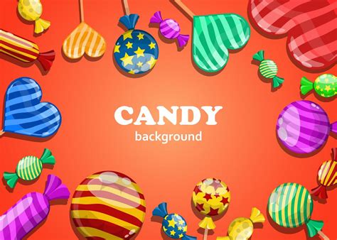 Candy background design 1213946 Vector Art at Vecteezy