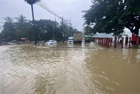 Bago River water level exceeds by over (4) feet above its danger level ...