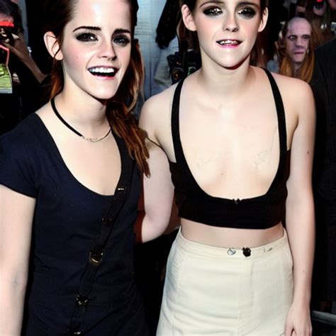 Emma Watson And Kristen Stewart Together