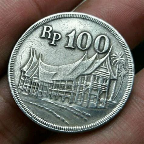 Uang Koin 100 Rupiah Tahun 1971