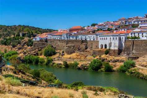 Mertola Village in Portugal Editorial Photography - Image of castle ...