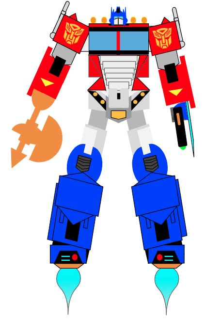 Optimus Prime (OLD REDESIGN) by DefinitelyKevin on DeviantArt