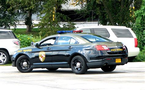 Maryland State Police Ford Interceptor vehicle. Us Police Car, Ford ...