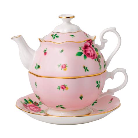 Royal Albert New Country Roses Pink Tea For One - Royal Doulton® Outlet