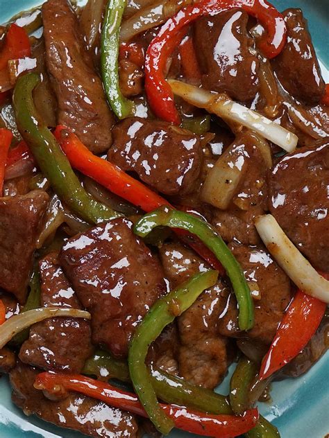 Pepper Steak Stir Fry - Khin's Kitchen | beef steak stir fry simple recipe