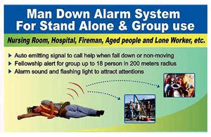 Hotel Lone Worker Alarm System (Emergency Man down Alarm System)