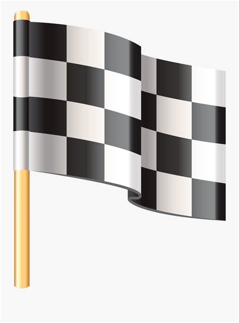 Checkered Flag Png Clip Art - Checkered Flag Emoji , Free Transparent Clipart - ClipartKey