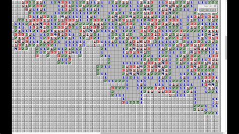 NEW (2nd) Biggest Minesweeper solved, 99² board with 2022 Mines, Level ...