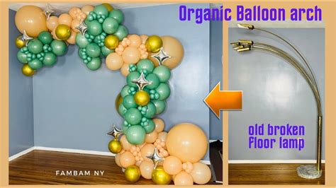 How to make Organic Balloon Arch (Balloon Garland/Balloon set-up) - YouTube