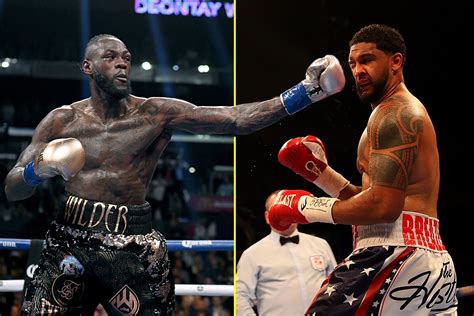 Deontay Wilder vs Dominic Breazeale officially announced for May 18 in New York | talkSPORT