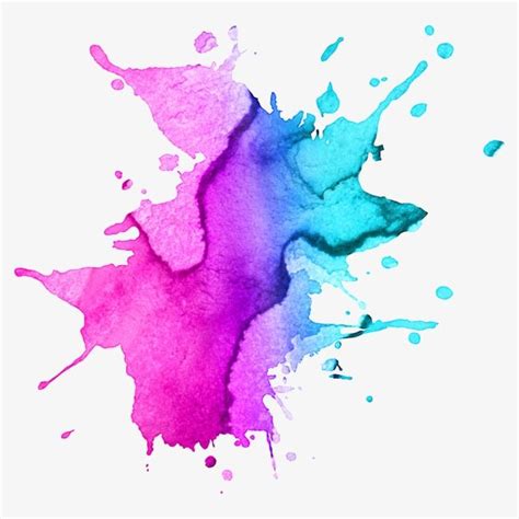 Splashing PNG Picture, Splash, Watercolor, Symphony PNG Image For Free Download | Watercolor ...