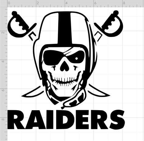 Raiders Logo Decal