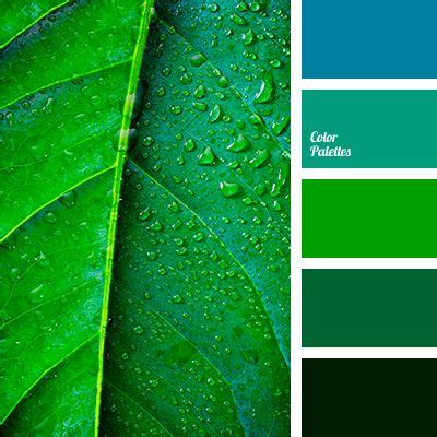 Color Palette #3849 (Color Palette Ideas) | Green color schemes, Blue colour palette, Green ...